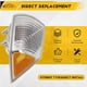 thumbnail image 5 of For Jeep Compass 2007-2010 Car Parking Light Turn Signal Corner Light Housing, 5 of 5