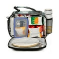 thumbnail image 2 of FORMRS Student Lunch Bag Insulated Reusable Cooler Box with Zipper Pockets, Moon and House, 2 of 9