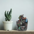thumbnail image 1 of WRITWAA 1Ud Maceta Creativa Para Plantas Con Detalles Color Variedad, 1 of 6
