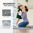 thumbnail image 5 of Kitchen Rugs Sets of 3 Non Slip Washable Kitchen Mats for Floor 3 Piece Kitchen Runner Rug Set Super Soft Area Rugs for Kitchen Laundry Room Entryway Grey, 5 of 6