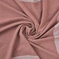 thumbnail image 6 of Ox Bay Pink/White Tartan Plaid Cotton Throw Blanket, 50" x 60", 6 of 9