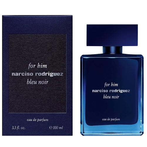 Narciso Rodriguez Bleu Noir Eau de Parfum Spray for Men, 3.3 Ounce