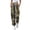 Camel, variant on Women Camo Joggers Cargo Pants Hunting Outdoor Loose Fit Drawstring Waist Elastic Ankle Cuffs Pocket Leisure Workout Trousers Jungle Maple Leaf Print Sweatpants Coffee XL