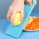thumbnail image 3 of Rallador de Zanahoria, Procesador de Alimentos, Cortador Manual, Accesorios de Cocina, Artículos para el Hogar, Color Azul., 3 of 5