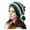 Green, variant on JIKNTTR Christmas Hat Santa Hat For Adults Women Men Knitted Santa Hats Beanies Xmas Winter Warm Comfortable Long Hairball Hat For Christmas Party Fashion
