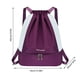 thumbnail image 2 of Mochila con cordón para mujer, bolso de hombro deportivo de nailon, estilo coreano, para viajes y fitness, 2024, 2 of 8