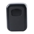 thumbnail image 2 of Key Lock Box Wall Mounted Key Cabinet Organizer for Hotels Office House Keys Black, 2 of 10