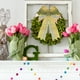 thumbnail image 5 of Lazos grandes de Pascua para decorar coronas, puertas y árboles | Paquete de 4 lazos de poliéster multicolor para puerta principal, pared, cerca y decoración navideña | 50 x 24 cm, 5 of 6