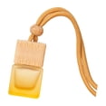 thumbnail image 4 of Ambientador colgante para coche, botella difusora de 8 ml, rellenable, adorno interior. Amarillo, 4 of 9