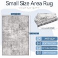 thumbnail image 2 of Area Rug - 2x3 Ultra-Thin Washable Rug, Moroccan Living Room Rug, Boho Rug Geometric, Non-Slip Non-Shedding Carpet for Kitchen Bedroom, 2 of 6