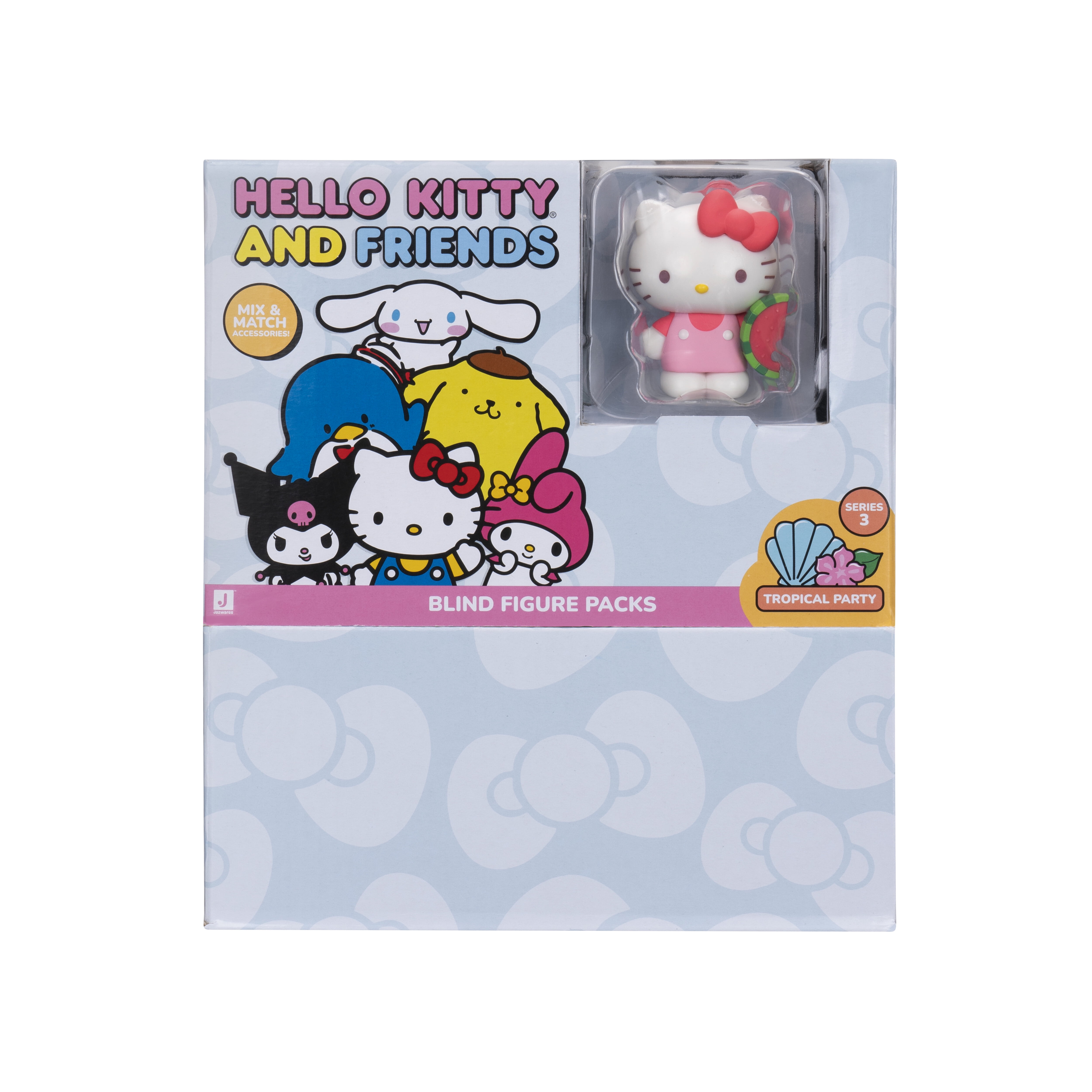 Hello Kitty and Friends Tropical Party 2 inch Blind Single Figure and Accessory (One Count)