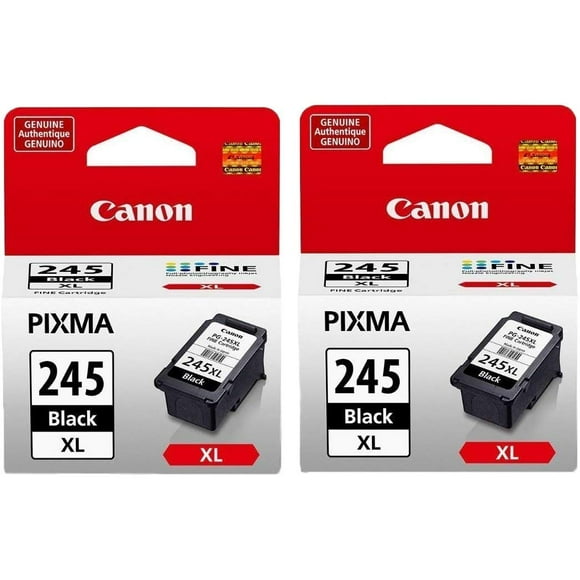 2 Pack Canon PG-245XL Black Cartridge