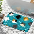thumbnail image 6 of 1pc Colorful Cat themed Bathroom Rug Bathroom Decor and Accessories- Durable,Anti Slip,And Quick Drying,Suitable For Indoor/outdoor Use - Perfect For Bathrooms,Bedrooms,Kitchens, 6 of 9