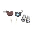 thumbnail image 4 of Juego de 2 cerraduras con llave cilíndrica Sharpla Cerradura de llave de cilindro para Zapm28500 GTS LX 125 250 300 Zapm28800, 4 of 8