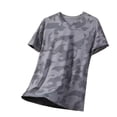 thumbnail image 5 of ZVNAΖH Men's Camo T-Shirt – Summer Short Sleeve Crewneck Base Layer Tee Shirt, for Workout & Everyday Use, Available in Big & Tall, M-5XL, 5 of 5