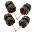 thumbnail image 1 of lionlar 8 Pcs Roues à l'Échelle 1/64 avec Essieux de Roues de Voiture pour Modèle de Voiture Moulée sous Pression Adulte Rouge, 1 of 9