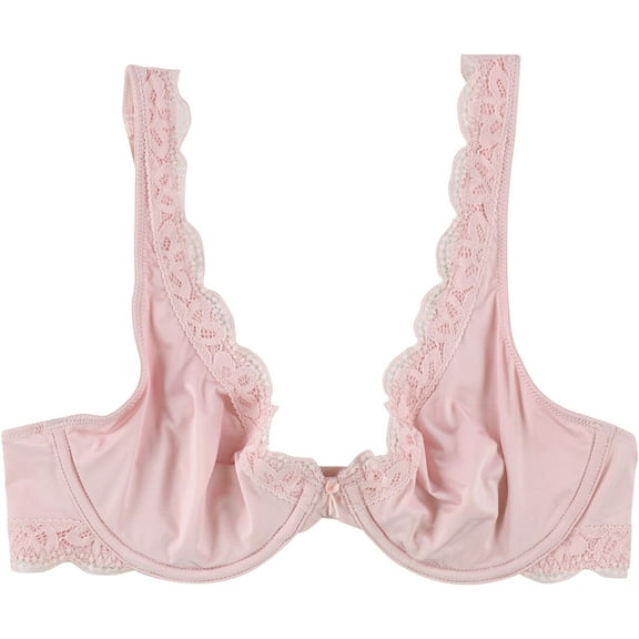 American Eagle Womens Unlined Full Coverage Bra, Pink, 34C