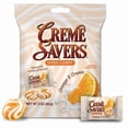 thumbnail image 2 of Cream Savers Strawberry & Cream and Orange & Cream, 6.25 Ounce Bag Pack of 2, Individually Wrapped Hard Candy, Orange Candy, Strawberry Candy, The Hampton Candy Company, 2 of 7