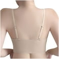 thumbnail image 4 of XFLWAM Bras for Women No Underwire Push Up Lightweight Spaghetti Strap Comfortable Breathable Bra Full Support Bralette Soft Everyday Bra, 4 of 5