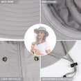 thumbnail image 6 of Mosquito Net Hat with Hidden Netting UPF 50+ Sun Protection, 6 of 9