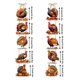 thumbnail image 3 of Xihbxyly Pavo de Acción de Gracias para Puerta, Decoración para Festivales de Otoño, Diseño Multicolor, Fácil de Instalar, Ambiente Festivo Cálido, Perfecto para Hogares y Restaurantes, 26,4 X 20 X 2, 3 of 6