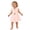 Light Pink, variant on Ruyang Sporty Denim Skirts for Toddler Girls Pleated Button Polo Tank Cowboy Dresses and Belt Summer Cotton Solid Casual Jean Skirts
