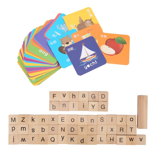 Juego de letras a juego para niños juguete educativo de aprendizaje temprano alfabeto ortografía juguete de aprendizaje a juego juego de letras a juego ANGGREK Otros