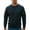 Navy, variant on Chiccall Mens Crewneck Fleece Sweatshirts Long Sleeve Pullover Casual Solid Athletic Sweatshirts with Zipper Pocket