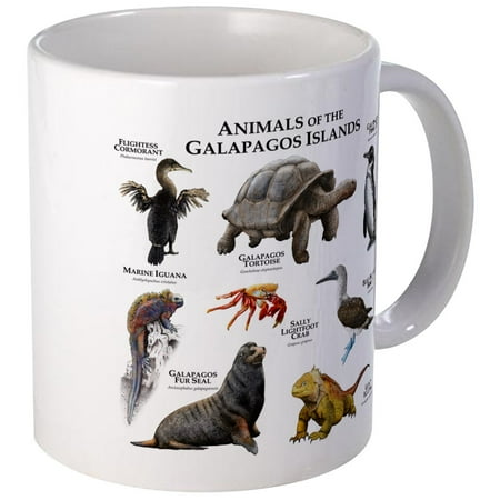 Animal Coffee Cups CafePress - Animals Of The Galapagos Islands Mug - Unique Coffee Mug, Coffee Cup CafePress ()