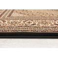 thumbnail image 2 of Rug Branch Traditional Moroccan  Black Beige Indoor Runner Rug - 3x15, 2 of 6