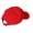 Red, variant on EB101 Essentials Brushed Twill Cap, Red
