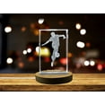 thumbnail image 1 of Soccer Player 3D Engraved Crystal 3D Engraved Crystal Keepsake/Gift/Decor/Collectible/Souvenir, 1 of 5