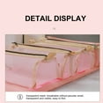 thumbnail image 3 of 4 in 1 Makeup Cosmetic Bag Toiletry Bag Portable Large-capacity Folding Storage Organizer Travel Makeup Bag for Accessories, Shampoo, Full Sized Container, Toiletries, 3 of 8