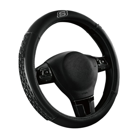 Skechers Gel Particles Steering Wheel Cover – Universal Fit, 24MP38-SWC-BK 0.79Lbs