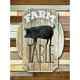 thumbnail image 2 of Rae, Marla 25x32 Gold Ornate Wood Framed with Double Matting Museum Art Print Titled - Farm to Table, 2 of 4
