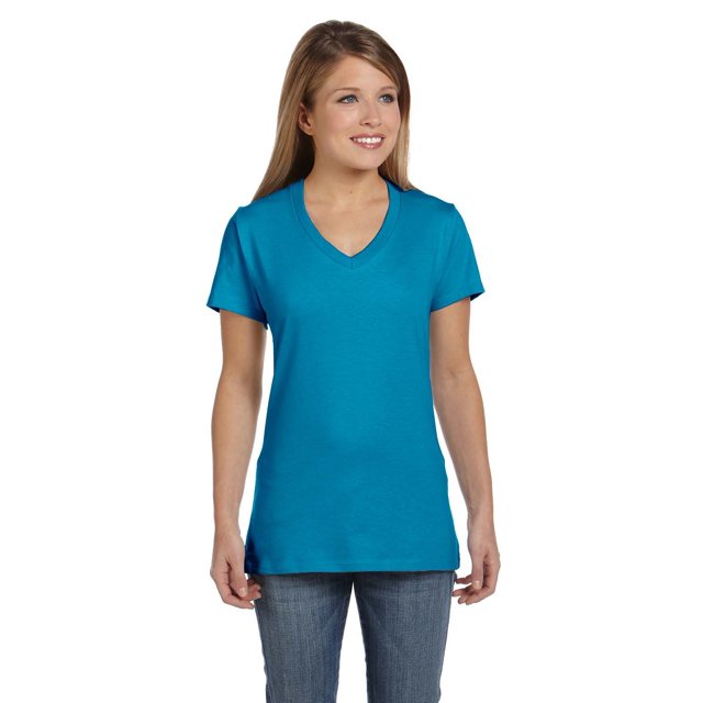 Ladies' Perfect-T V-Neck T-Shirt