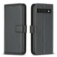thumbnail image 1 of Compatible avec Google Pixel 7 Pro Étui Portefeuille avec Fentes pour Cartes Fermeture Magnétique Étui Folio à Rabat, 1 of 5