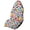 Colorful Leopard Print, variant on XYZCANDO Honu Turtle & Hibiscus Car Seat Cover - Waterproof Sweatproof Protector, Universal Fit for Cars, Trucks, SUVs - Moisture-Wicking Beach Style Accessory