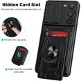 thumbnail image 5 of Compatible Samsung Galaxy S23 Case with Card Holder & Kickstand,Military Grade Camera Slide Lens Cover Magnetic Samsung S23 Wallet Case Shockproof Protective Phone Case for Galaxy S23 Case Black, 5 of 14
