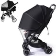 thumbnail image 1 of Pare-soleil pour Landau, Auvent Pare-Soleil pour Poussette, Capot de Protection contre le Vent et les UV, Pliable, 1 of 6