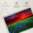 thumbnail image 6 of Elephant Stock Bluebonnets At Sunset I Wall Art - Horizontal Canvas Wall Art - Living Room Wall Decor - Nature Canvas - Brown And Gray Decor - 12" x 8", 6 of 8