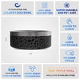thumbnail image 5 of Cuenco Para Perros Más Frío – Metal Antioxidante Antideslizante 3 Capas De Acero Inoxidable Aislado – A Prueba De Derrames Y Resistente – Cuenco De Agua Para Perros, Gatos Y Mascotas, Apto Para Lavava, 5 of 5