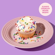 Fancy Sprinkles Classic Rainbow Crunchy Sprinkles, Dessert Sprinkles, 3.4 oz