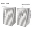 thumbnail image 2 of Large Capacity 75L Freestanding Laundry Hamper Storage With Extended Handles For Home Dorm Organization, 2 of 6