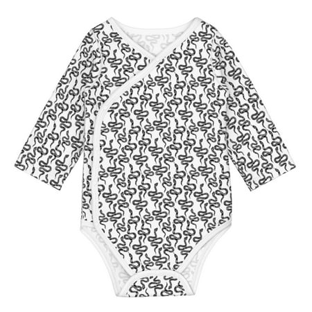 

Coaee Snake for Soft Cotton Baby Long-Sleeve Bodysuit Girls Boys Bodysuit Romper