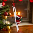 thumbnail image 1 of Papá Noel eléctrico de Navidad con música, regalo de Navidad creativo con pilas, 1 of 5