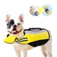 thumbnail image 5 of Chaleco salvavidas para Mascotas Yinane Flotación reflectante inflable con asa para playa piscina S, 5 of 8