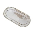 thumbnail image 4 of Bandeja de hierro para joyas, organizador de pulseras y collares, soporte para relojes y llaves, plato para servir joyas, plato para servir pasteles,, 4 of 6