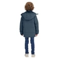 thumbnail image 3 of WenVen Boy's Winter Coat Warm Puffer Jacket Waterproof Fleece Lined Jacket Gray 10/12, 3 of 11
