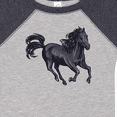 thumbnail image 4 of Inktastic Beautiful Galloping Black Horse Boys or Girls Baby Bodysuit, 4 of 5
